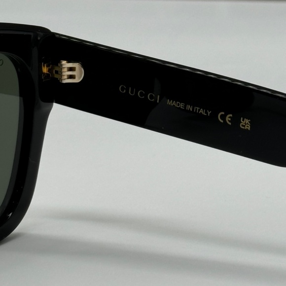 NEW GG1550SK 001 GUCCI BLACK GREY SQUARE WOMEN GUCCI SUNGLASSES - Picture 10 of 12
